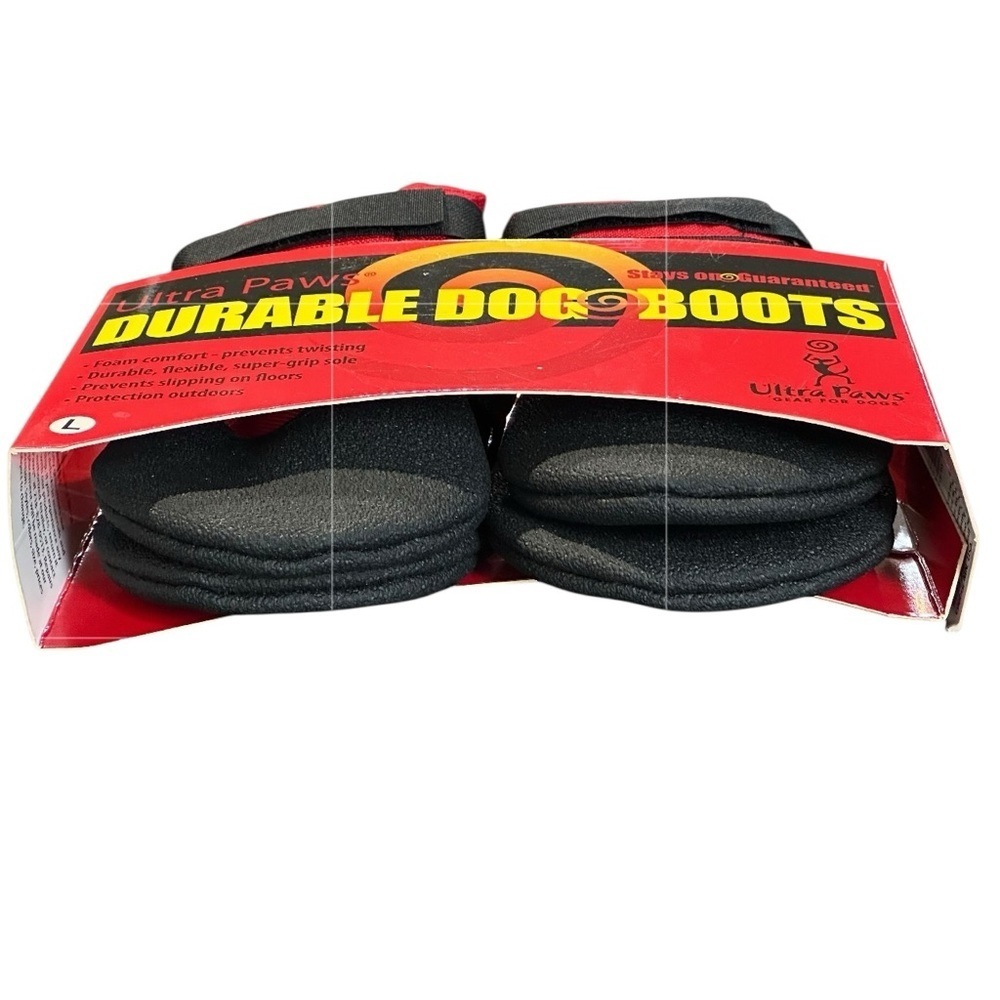 NWT Ultra Paws Durable Dog Boots 4 Pcs Size L - Picture 8 of 8